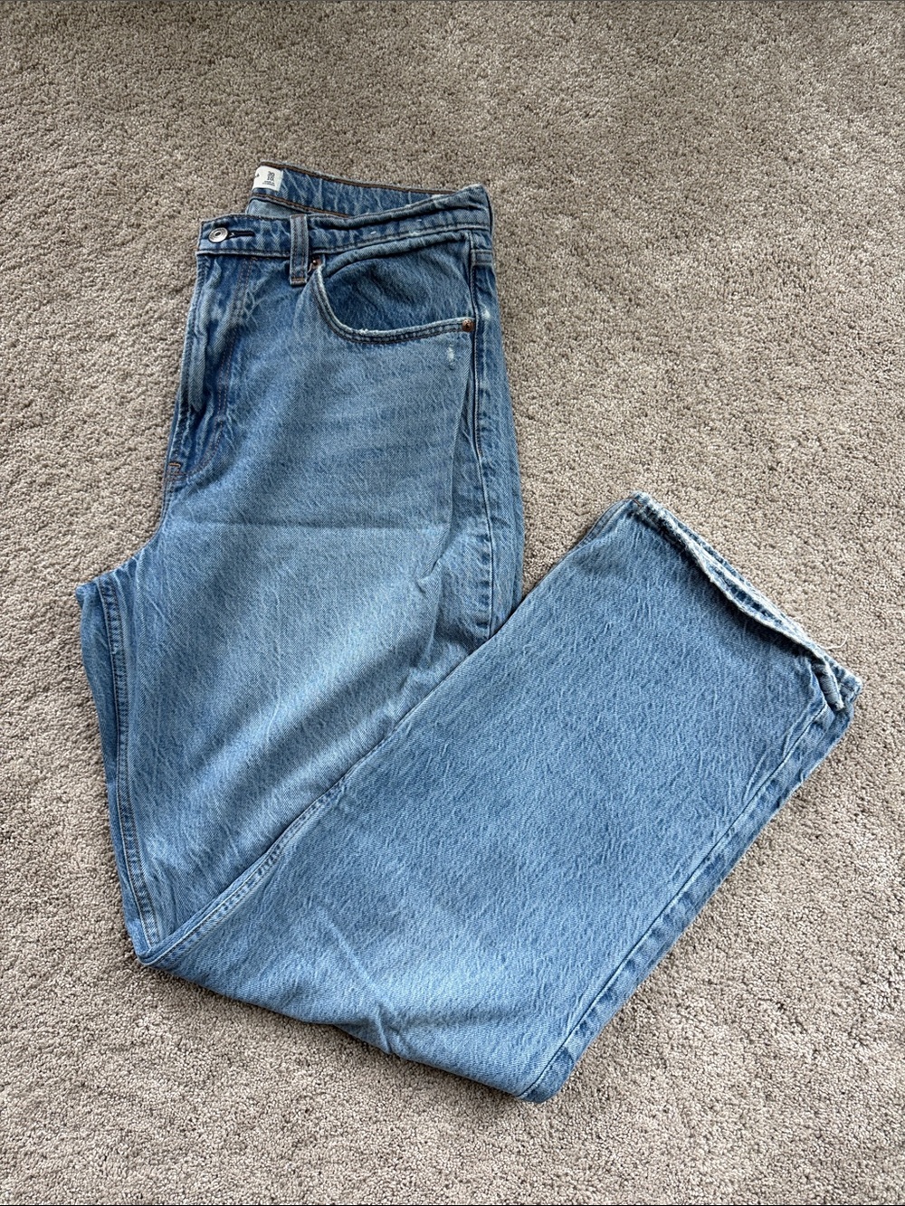 Abercrombie Loose High-Rise Jeans